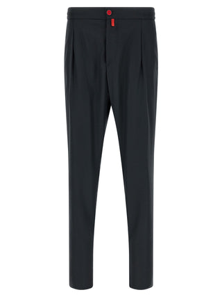 Kiton Blue Wool Pants