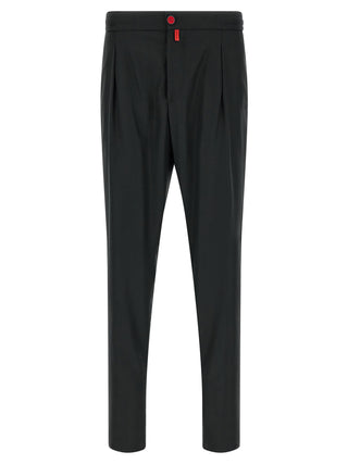 Kiton Gray Wool Casual Pants