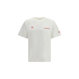 Burberry White Cotton T-Shirt