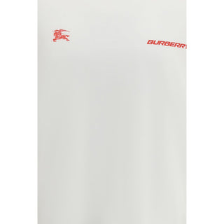 Burberry White Cotton T-Shirt