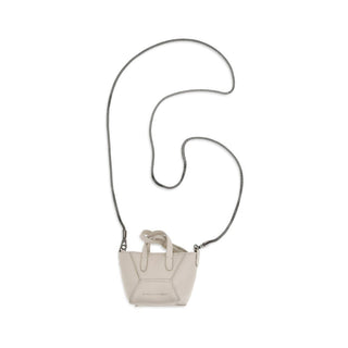 Brunello Cucinelli Beige Calf Leather Shoulder Bag