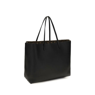 Fendi Black Calf Leather Shoulder Bag