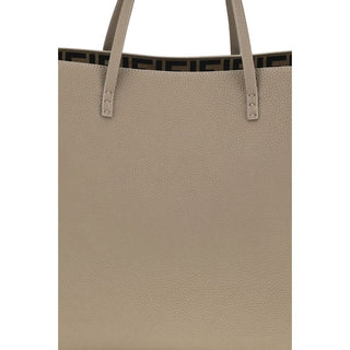 Fendi Beige Calf Leather Shoulder Bag