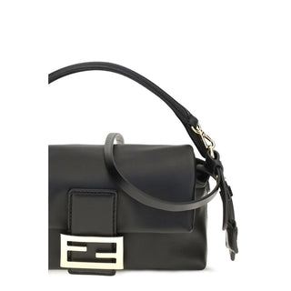 Fendi Black Lamb Shoulder Bag