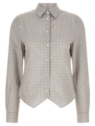 Maison Margiela Beige Cotton Blouse