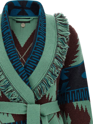 Alanui Multicolor Cashmere Cardigan