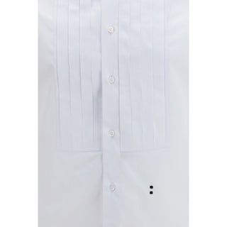 Fendi White Cotton Dress Shirt