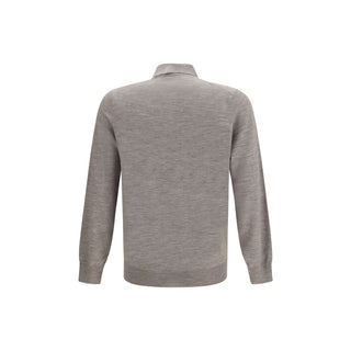 Brunello Cucinelli Wool-Cashmere Polo Sweater