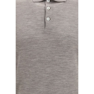 Brunello Cucinelli Wool-Cashmere Polo Sweater