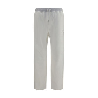 Brunello Cucinelli White Cotton Casual Pants