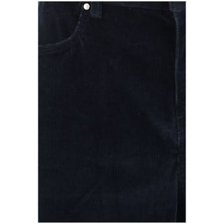 Max Mara Blue Cotton Pants
