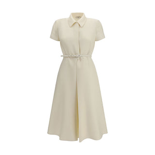 Fendi Beige Wool Casual Dress