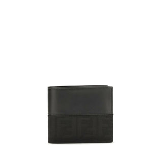 Fendi Black Calf Leather Wallet