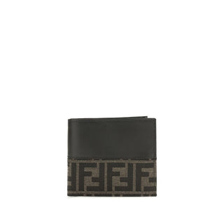 Fendi Brown Calf Leather Wallet