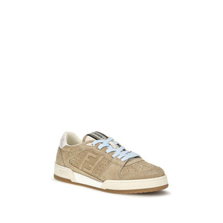 Fendi Match Suede Sneakers
