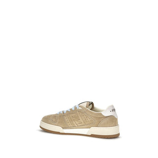Fendi Match Suede Sneakers
