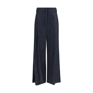 Brunello Cucinelli Blue Cotton Jeans Denim