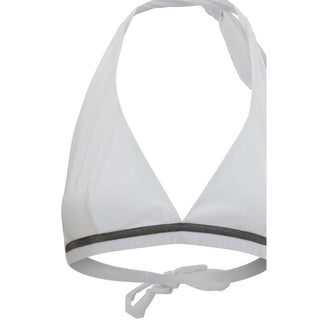 Brunello Cucinelli White Polyamide Bikini