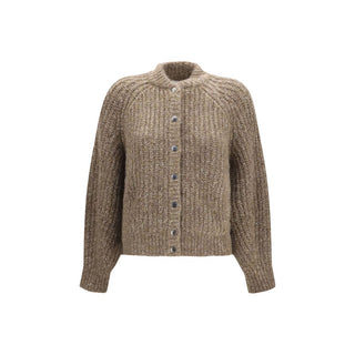 Brunello Cucinelli Brown Cashmere Cardigan