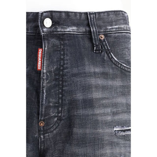 Dsquared2 Washed Marine Denim Shorts
