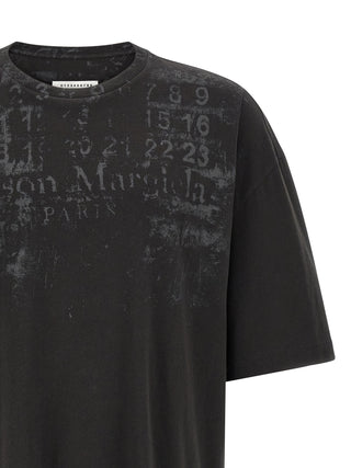Maison Margiela Numeric Logo Long Sleeve T-Shirt