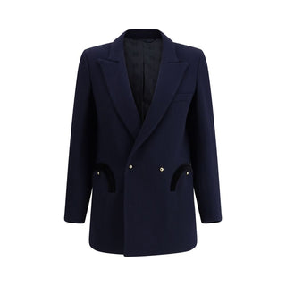 Blazé Milano Resolute Everyday Double-Breasted Wool Blazer