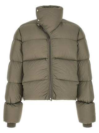 Rick Owens Bicolor Nylon Full-Length Jacket