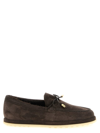 Tod's Brown Calfskin Slip-On Loafers