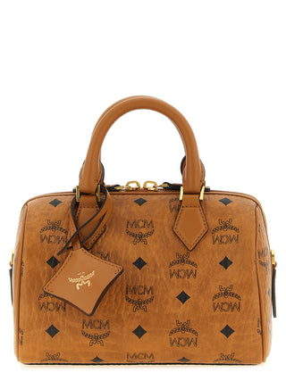 MCM Ella Boston Bag in Visetos