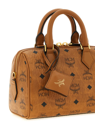 MCM Ella Boston Bag in Visetos