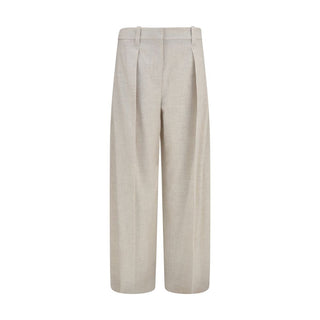 Brunello Cucinelli Wool and Cashmere Palazzo Pants