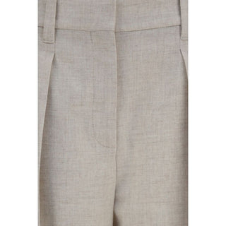 Brunello Cucinelli Wool and Cashmere Palazzo Pants