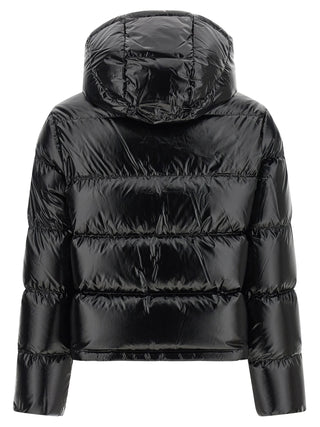 Moncler Black Polyamide Full-Length Jacket