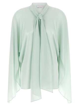 Stella McCartney Lavallière Silk Blouse