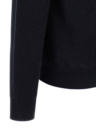 Brioni Blue Cashmere Cardigan