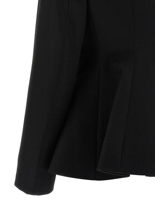 Fendi Black Virgin Wool Blazer