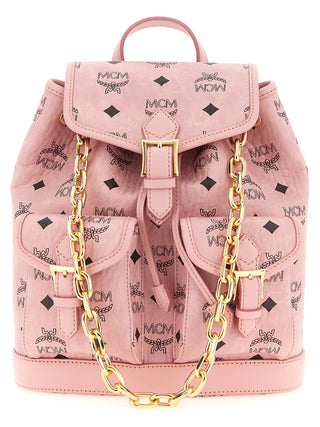 MCM Multicolor Polyurethane Backpack