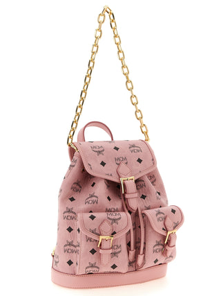 MCM Multicolor Polyurethane Backpack