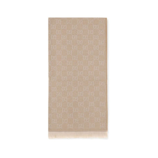 Gucci Beige Wool Foulard