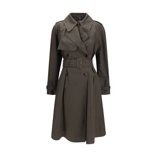 Burberry Bicolor Cotton Coat