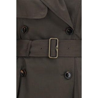 Burberry Bicolor Cotton Coat