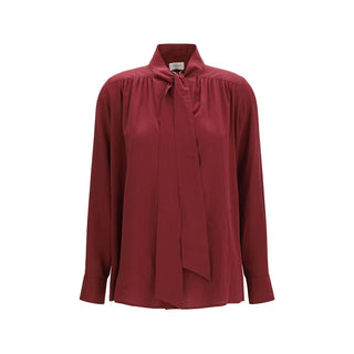 Jacob Cohen Bordeaux Silk Blouse