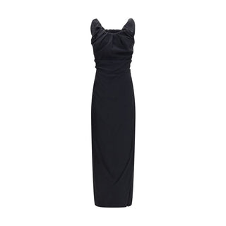 Vivienne Westwood Black Viscose Casual Dress