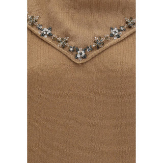Prada Brown Cashmere Sweatshirt