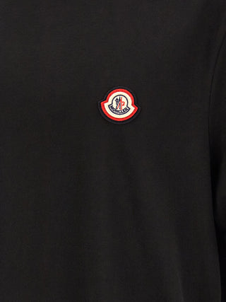 Moncler Logo Patch Cotton T-Shirt