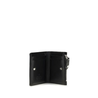 Vivienne Westwood Slim Flap Leather Card Holder