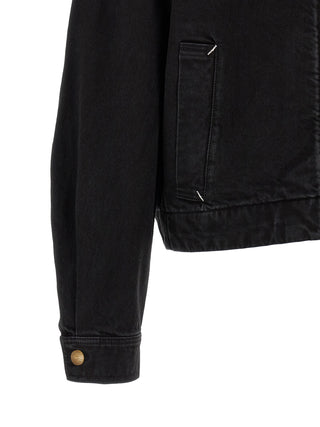 Jacquemus Black Cotton Denim Jacket