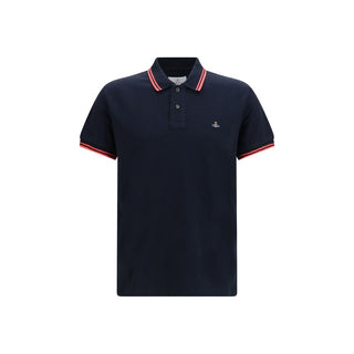 Vivienne Westwood Blue Cotton Polo Shirt