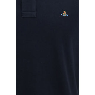 Vivienne Westwood Blue Cotton Polo Shirt
