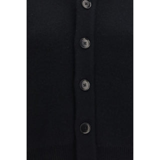 Extreme Cashmere Black Cashmere Cardigan